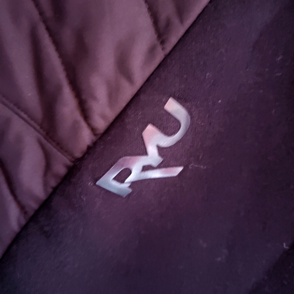 RYU Unisex Black Quilted Bomber Jacket Size Large - Picture 7 of 13